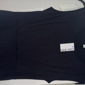 Nine West Large Black Sleeveless Dress